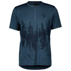 Velo Outfit -Velo Outfit scott trail flow zip s s radtrikot 1